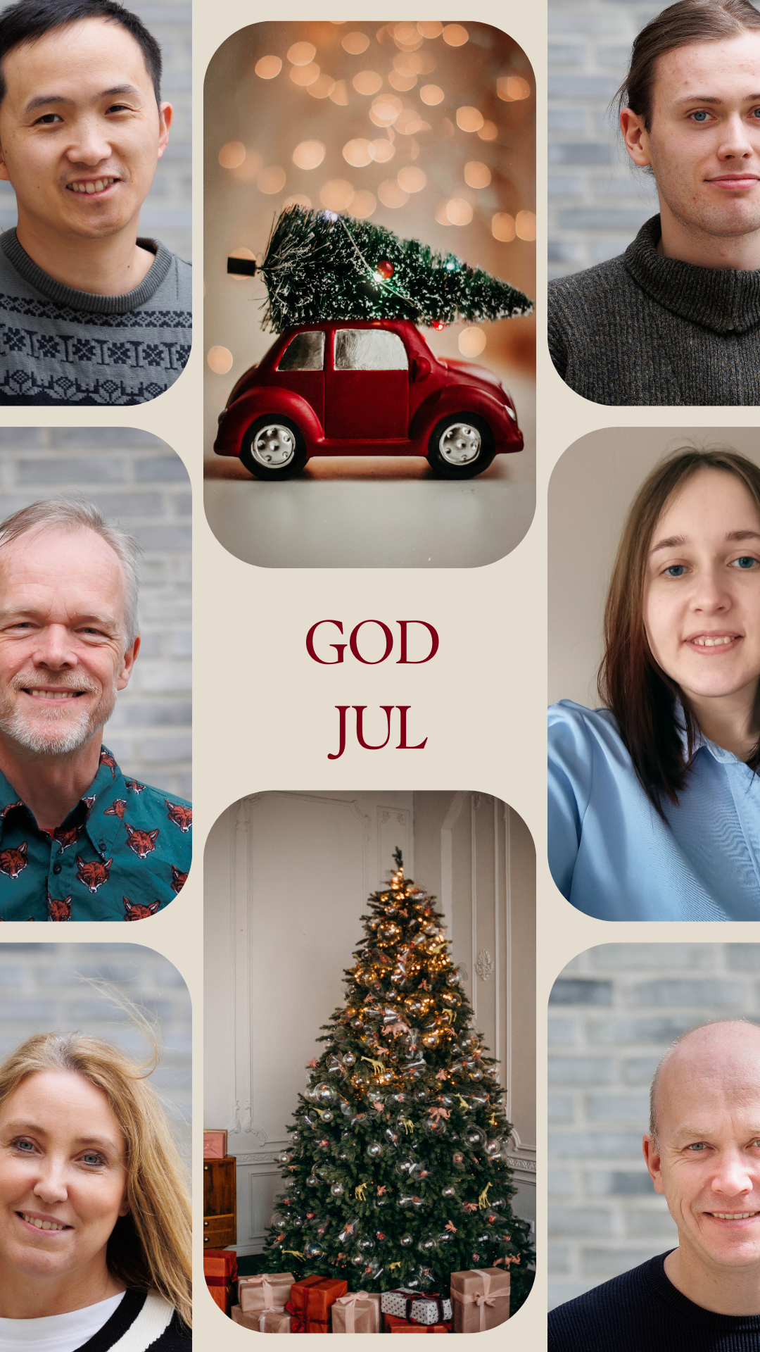 God Jul fra oss i VOXT
