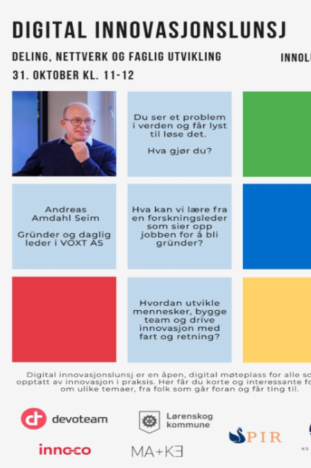 Innovasjonslunsj 31. oktober