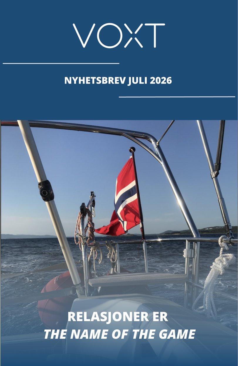 VOXT Nyhetsbrev februar 2026